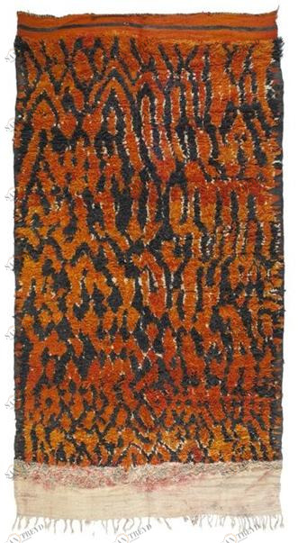 AFOLKI Прямоугольный шерстяной коврик с длинным ворсом Talsent Taa1200be