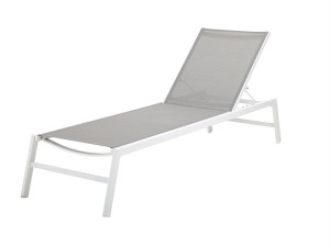 Текстилен и алюминиевая откидная Садовая кровать