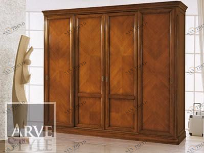 Arvestyle Шкаф из массива дерева с раздвижными дверьми Capri Sl-0226