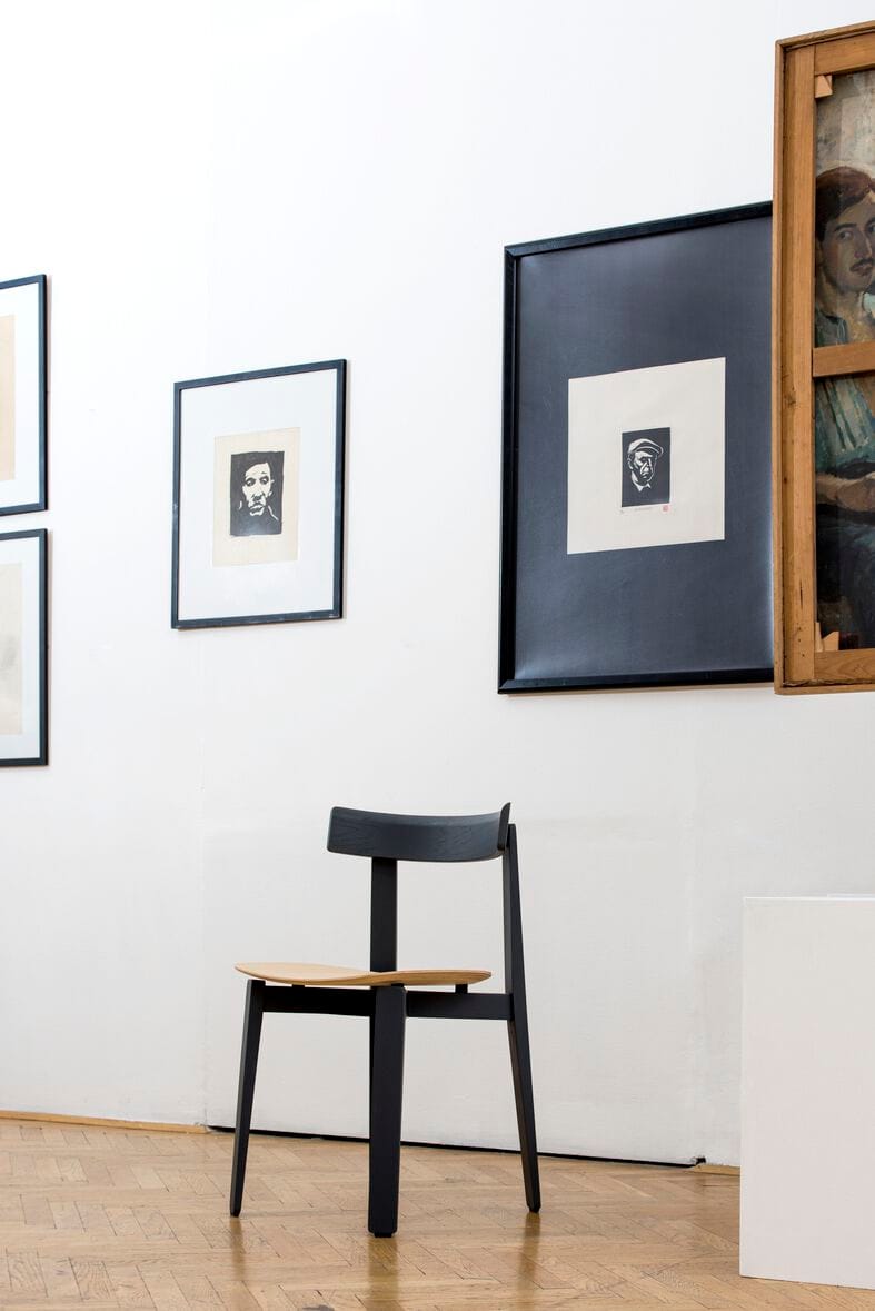 Дубовый стул с открытой спинкой Gazzda ARCH-00016779 - Вид №9