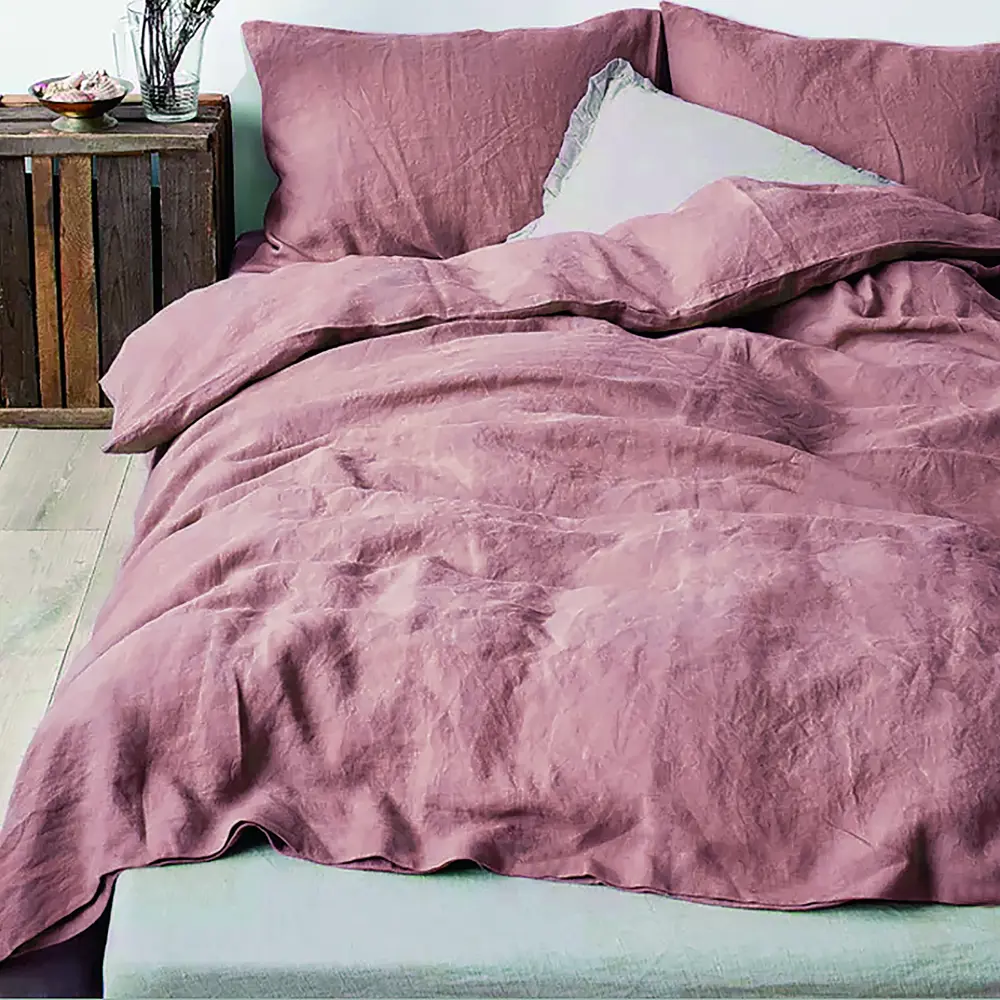 Комплект постельного белья Capriccio Peach двуспальный полисатин оранжевый STLM-2078502