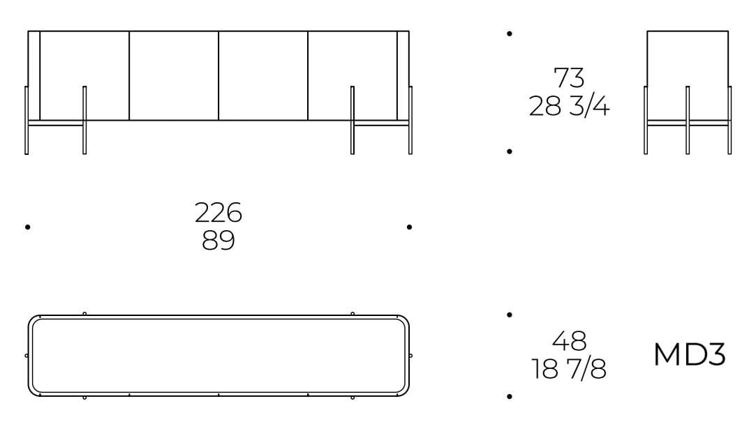 Шкаф с распашными дверями Liu Jo Living Collection ARCH-00040812 - Вид №2