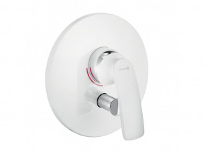 526509175 встраиваемый смеситель для ванны и душа KLUDI BALANCE белый/хром