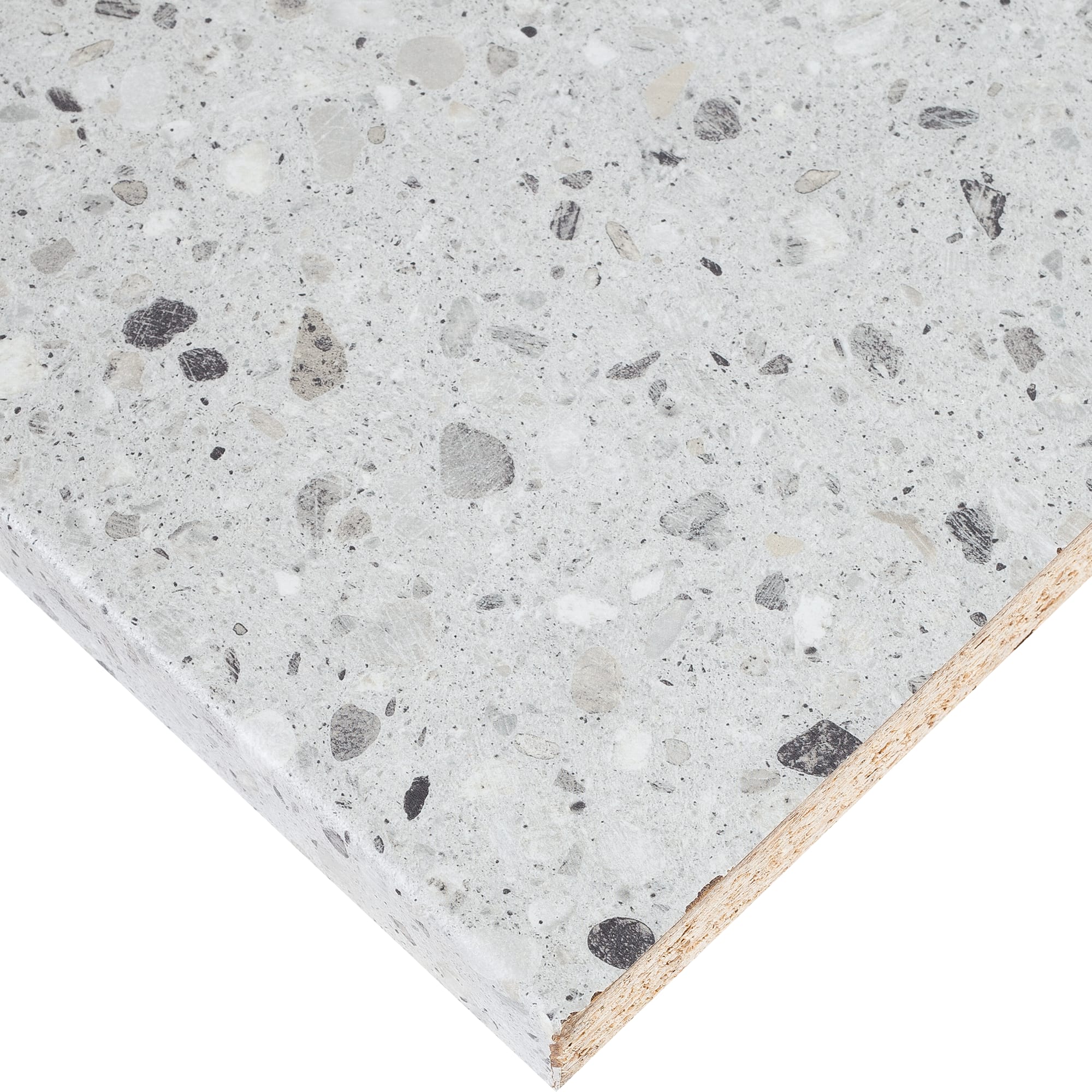 82156937 Столешница , 120х3.8х60 см, ЛДСП, цвет серый Рашблю Santreyd  - Вид №1