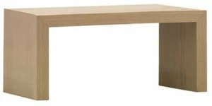 Andreu World Скамейка из дуба Closed Bc6300