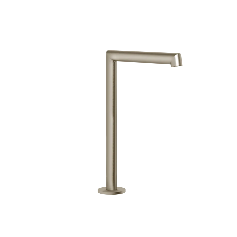 Носик для умывальника 63323 149 Gessi Anello МАТОВЫЙ НИКЕЛЬ FINOX 63323149