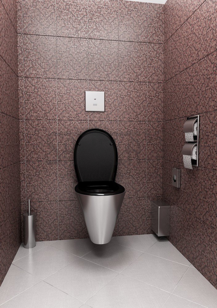 95240 Нержавеющее подвесное мусорное ведро с крышкой SANELA  - Вид №1