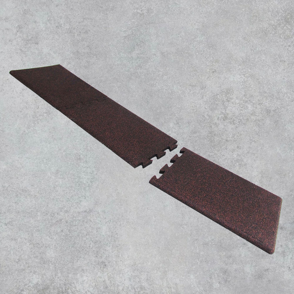 Накладка на ступеньки красная. Резиновое покрытие ЭКОПРОФИТ НС2Кр005 - Вид №2