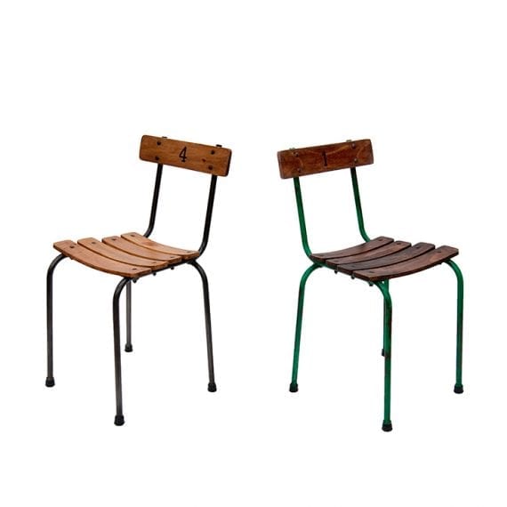 080656 Стул в винтажном стиле Francisco Segarra Paola Santreyd - Вид №4