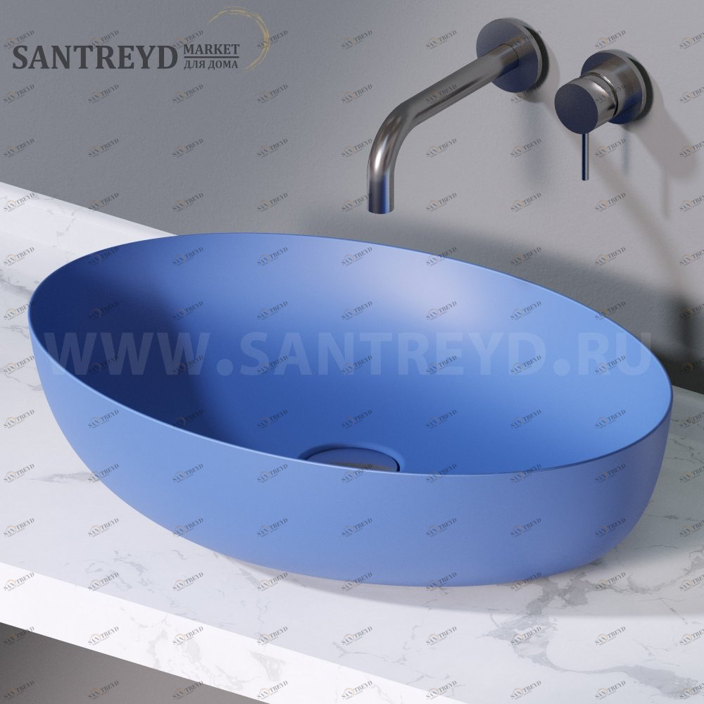 L616140 Накладная раковина на столешницу  овальная A. e T. Italia ELITE AeT ITALIA