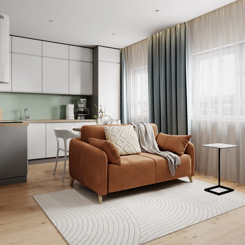 Фасад кухонного шкафа Токио 59.7x102.1 см KONSENSA ЛДСП цвет белый STLM-2149433 - Вид №6