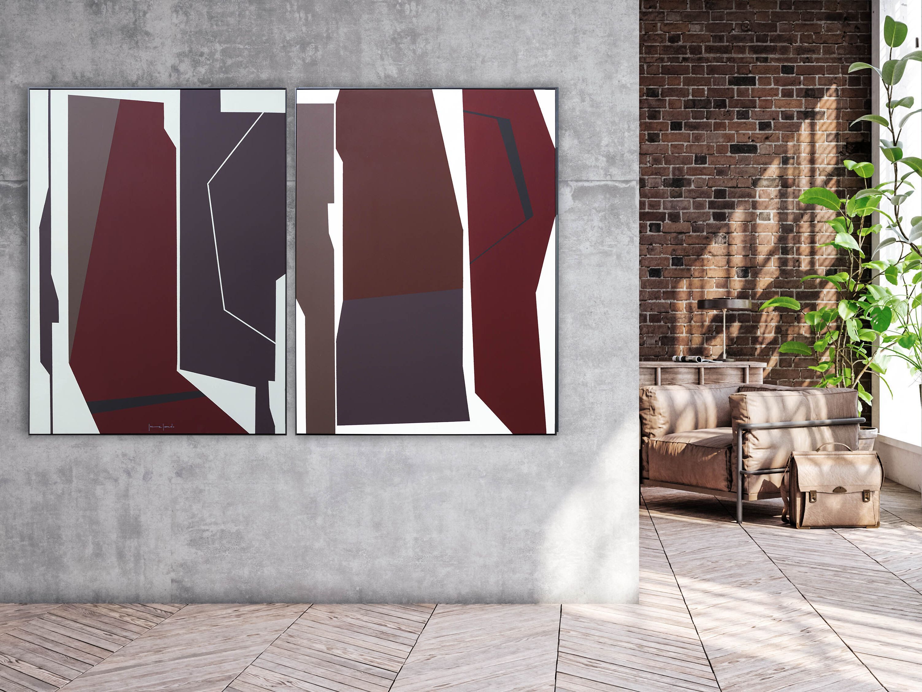 Холст рамки NOVOCUADRO ART COMPANY Хайме Хурадо ARCH-00011984 - Вид №1