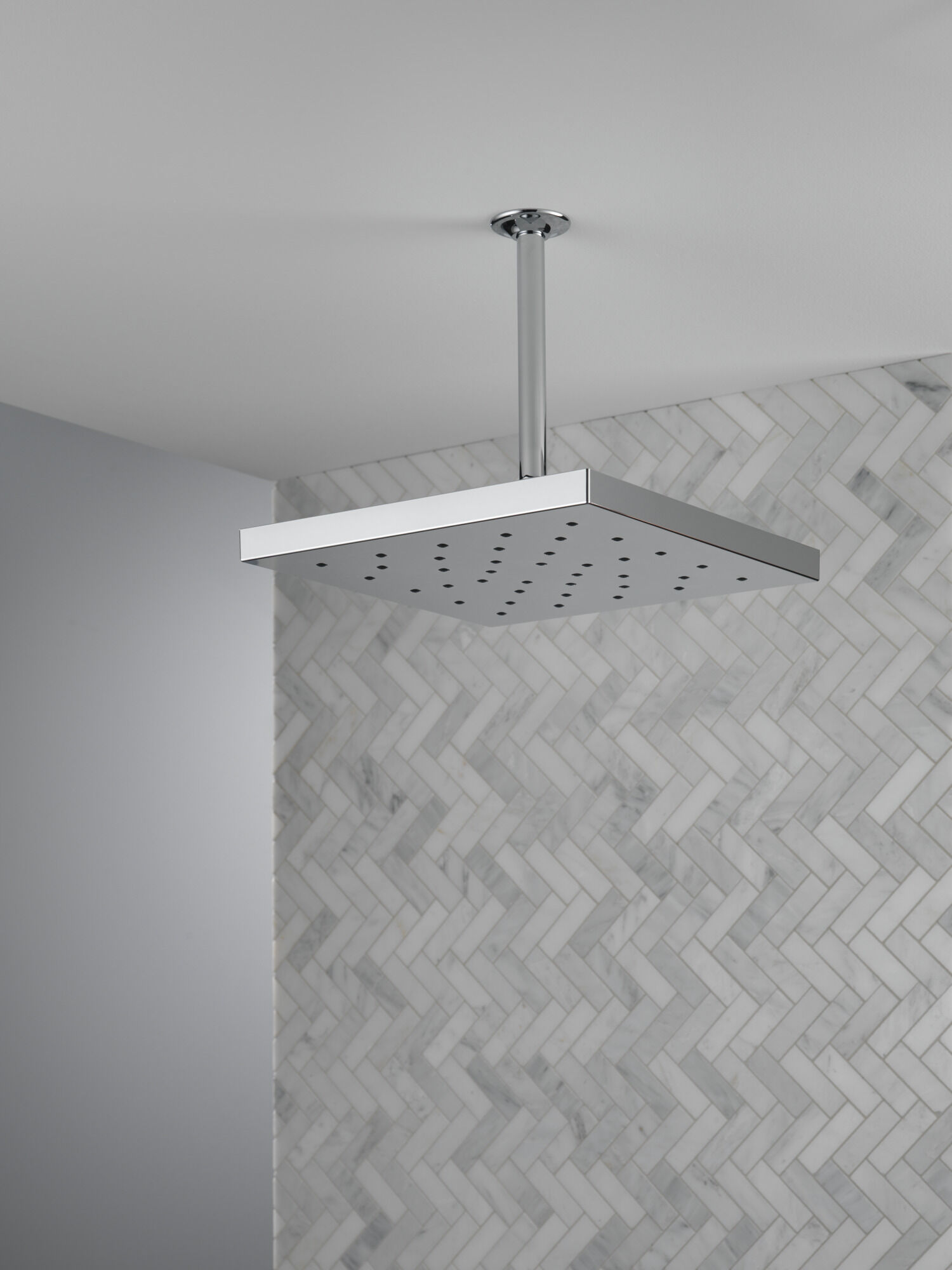 52161-CZ25 H2Okinetic® одинарная душевая лейка с UltraSoak ™ Delta Faucet Universal Showering Шампанское бронза  - Вид №5