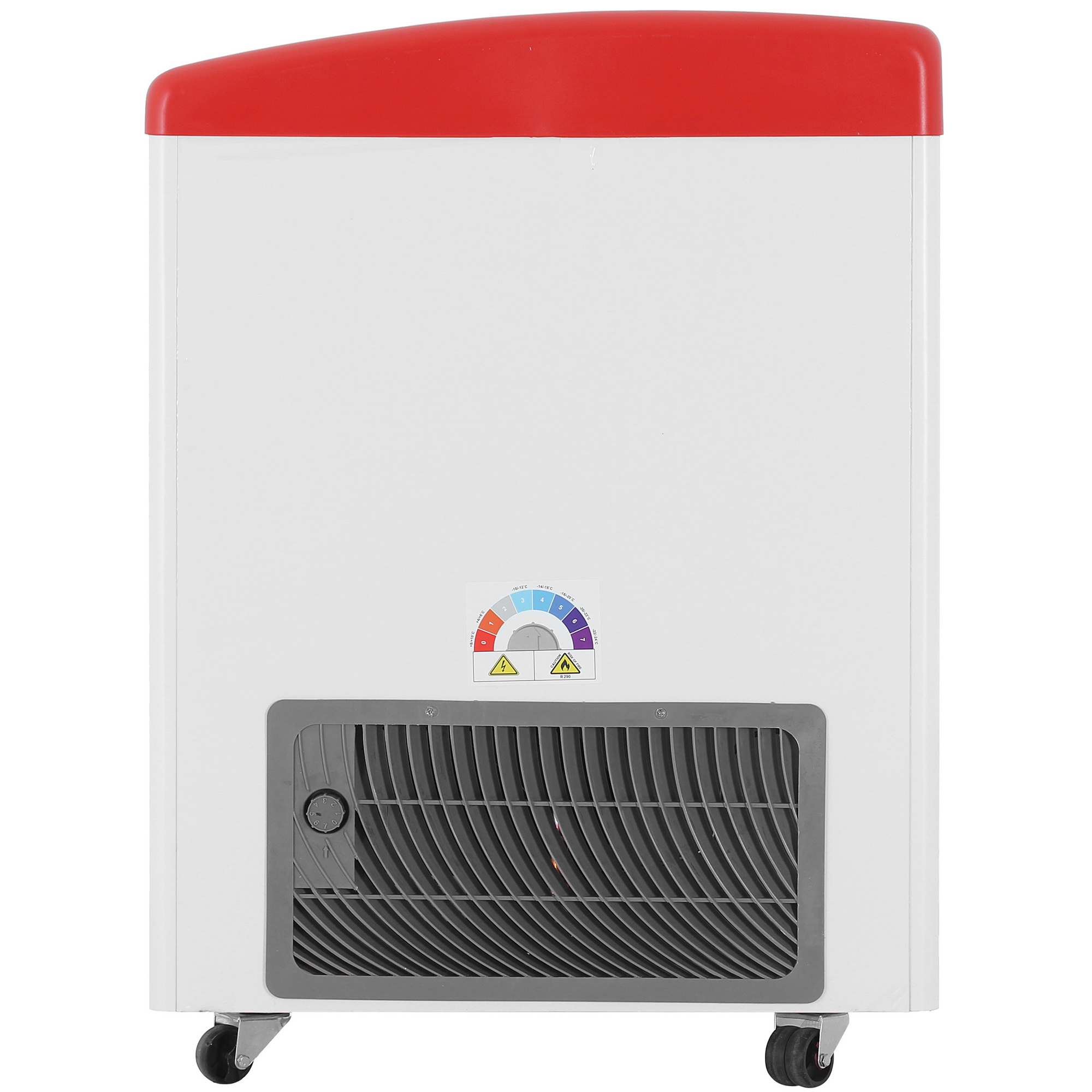 1229610 Морозильный ларь Frostor Gellar FG 475 E белый, красный STDN-0097861 - Вид №2