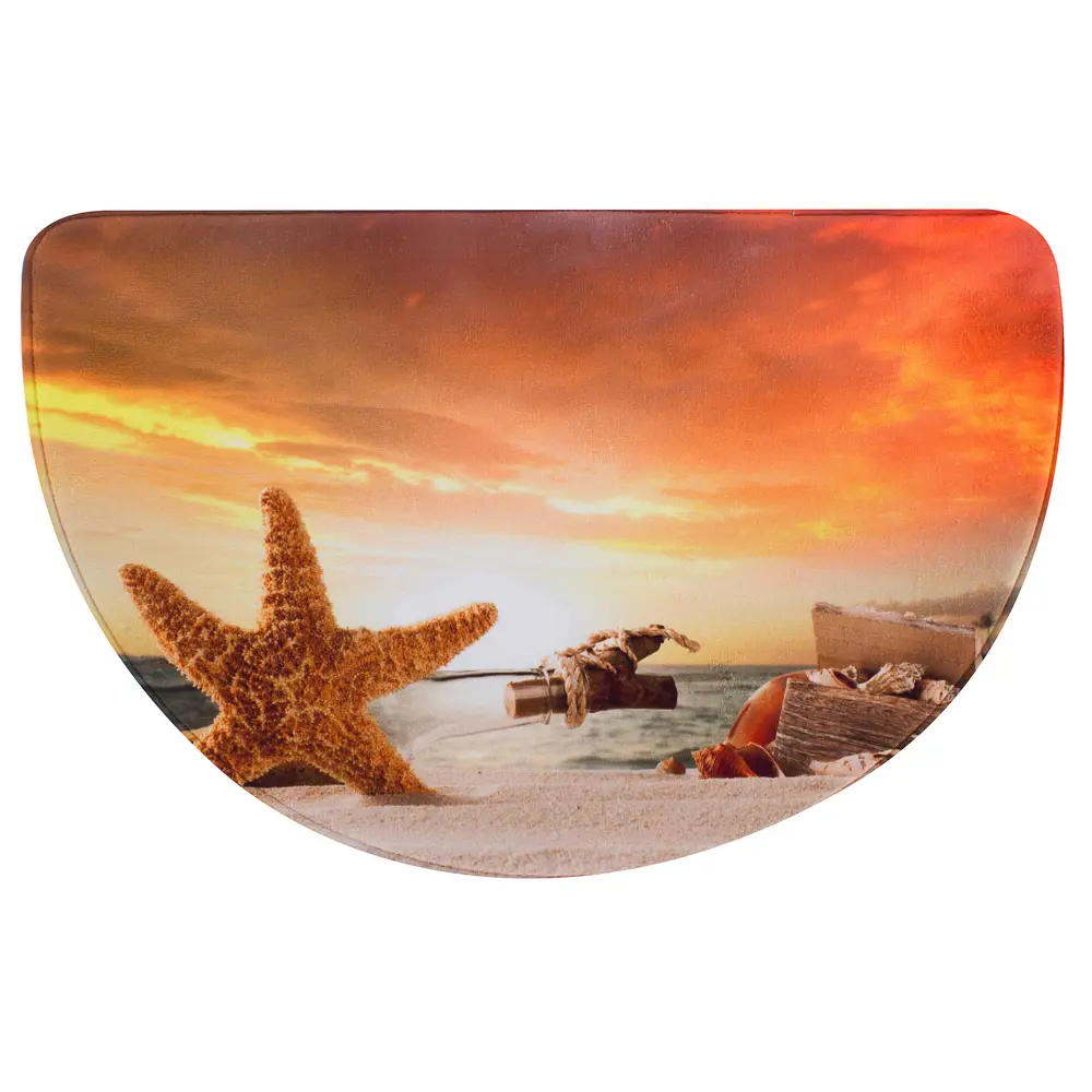 Коврик для ванной комнаты «Beach» 50х80 см 18739989 STLM-2175535 Santreyd BSM-60-0217-BEACH