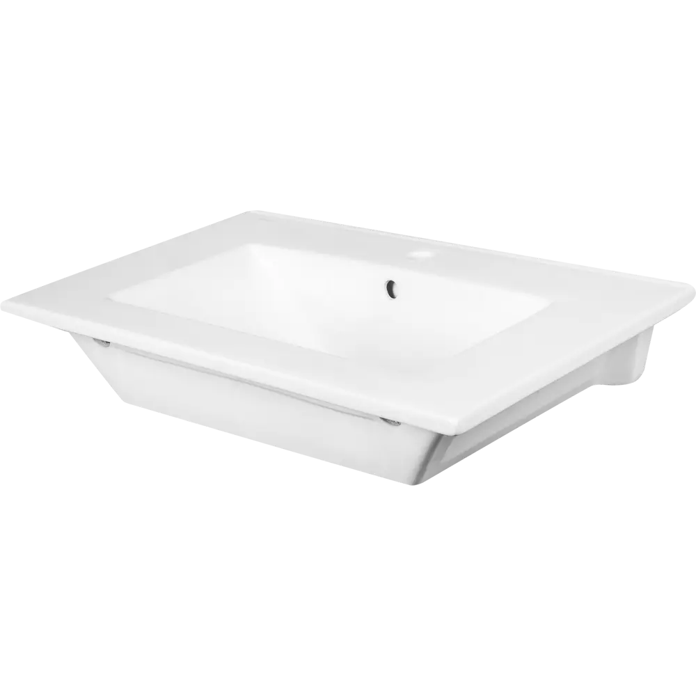 SANITA LUXE Квадро 75 — прямоугольная раковина для тумбы Торонто 17215876 STLM-0007664 - Вид №1