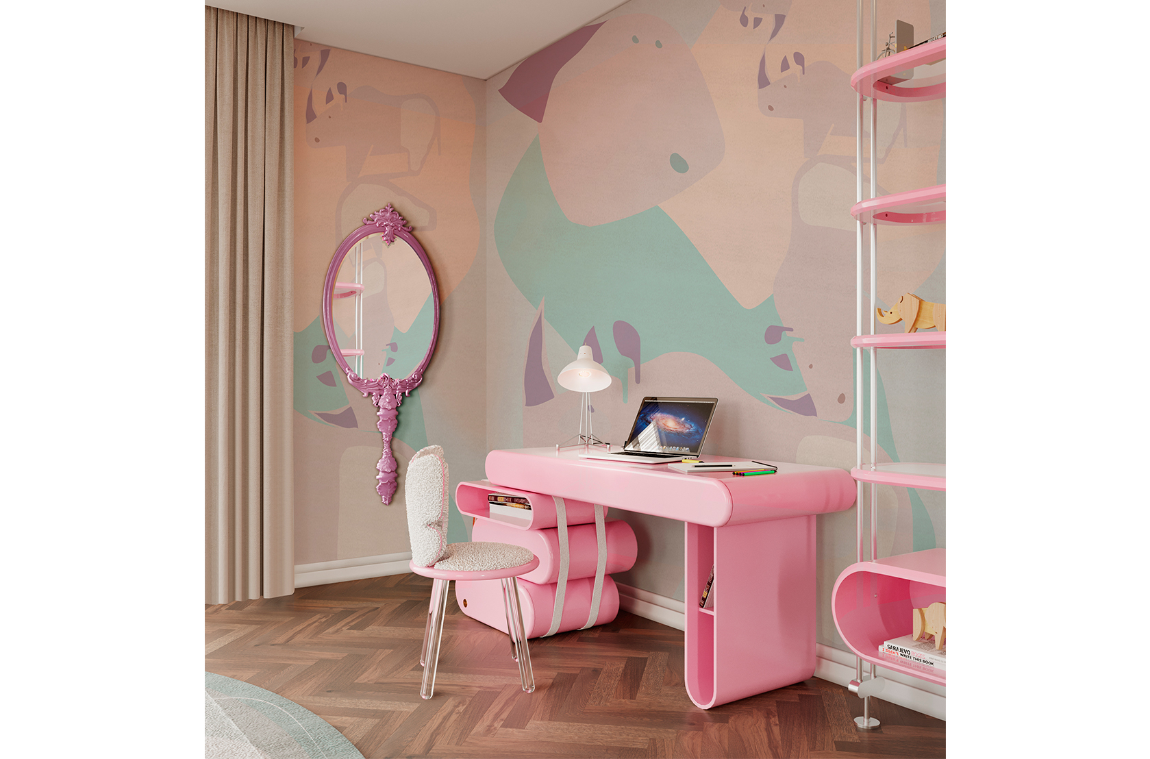 CIST160 Зеркала для детской Волшебный Circu  - Вид №5