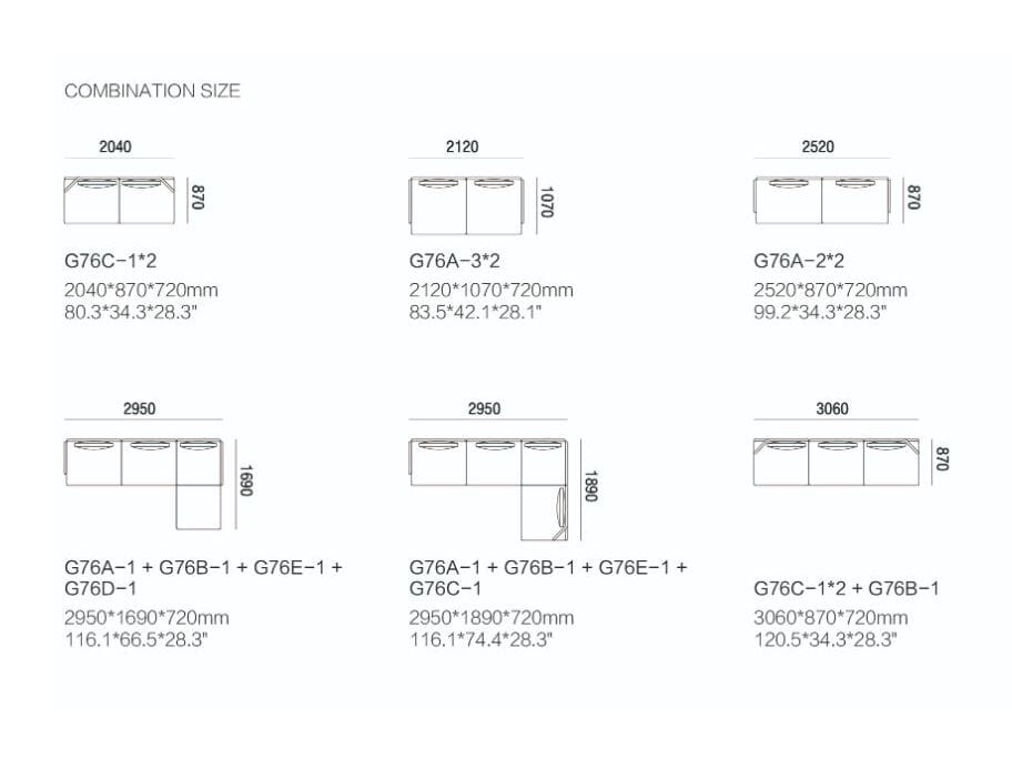 Модульный тканевый диван HC28 maison Noa ARCH-00028703 - Вид №7
