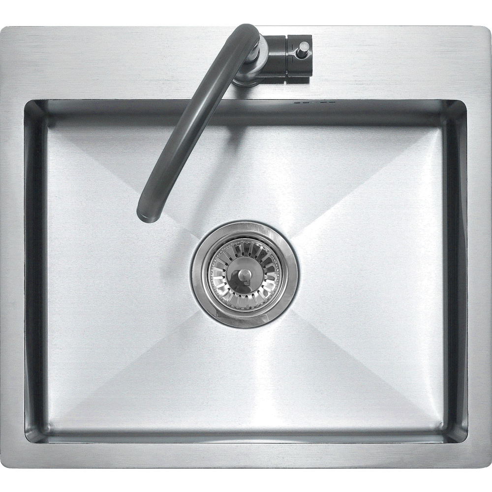 Мойка R5045H MELANA ProfLine 3,0/200 САТИН врезная прямоугольная MLN-R5045H