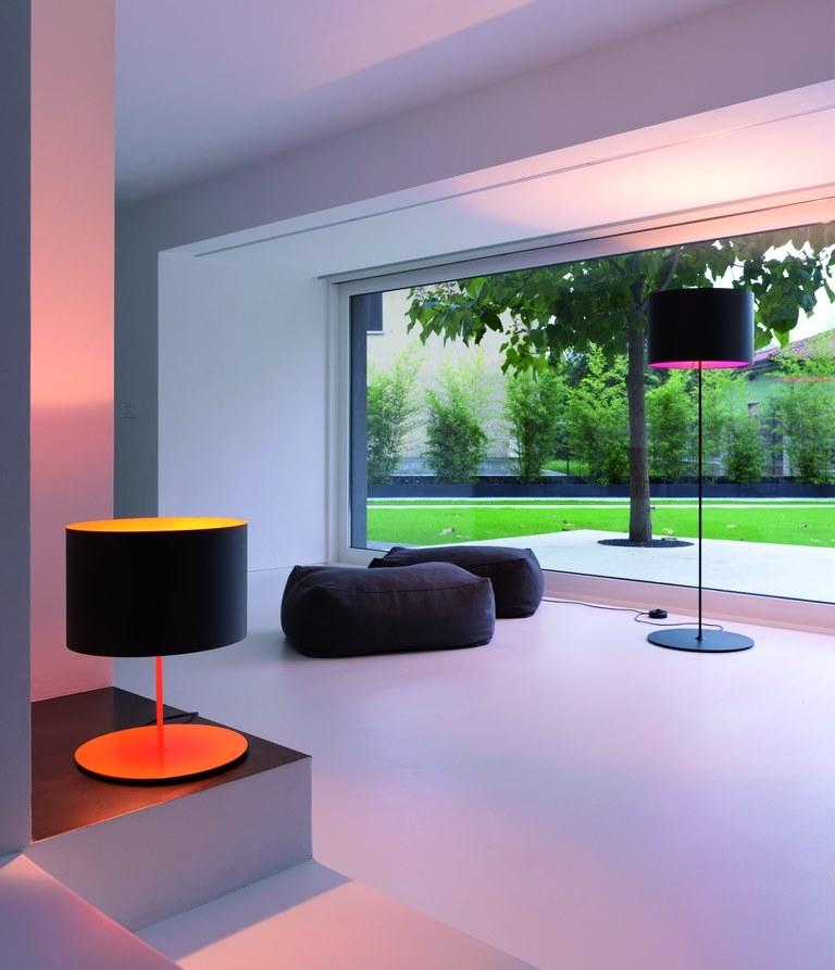 Quadrifoglio Настольная лампа из углеродного волокна Half moon sun-id-1373633 - Вид №1