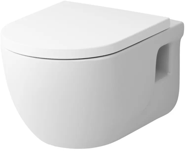 89373708 Унитаз подвесной AM.PM Like FlashClean C801701SC безободковый с сиденьем микролифт STLM-0967485