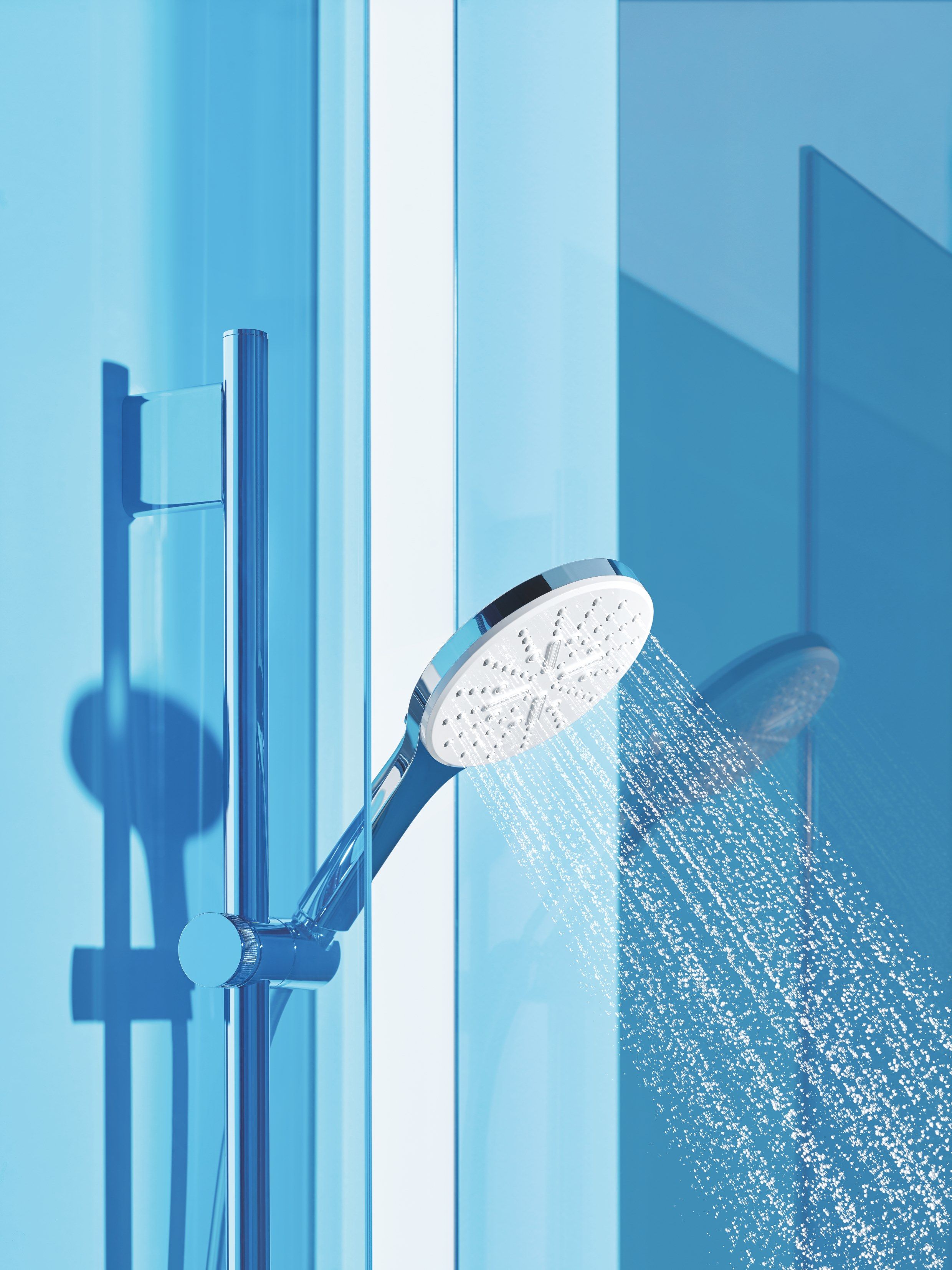 Настенная душевая колонна с ручным душем Grohe Rainshower SmartActive ARCH-00134210 - Вид №6