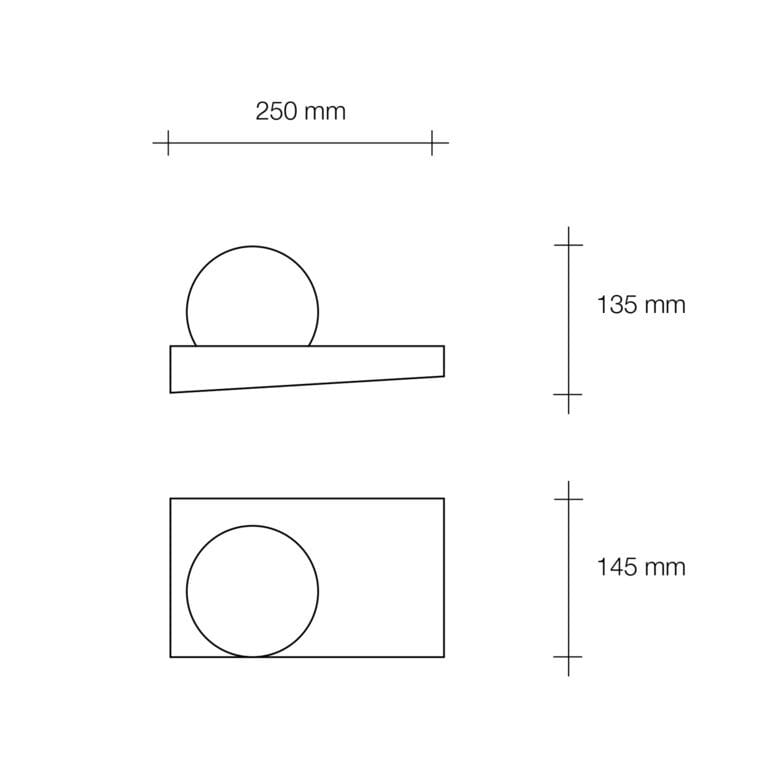 Гипсокартон светодиодный настенный светильник Tecnico Cicladi ARCH-00038431 - Вид №6
