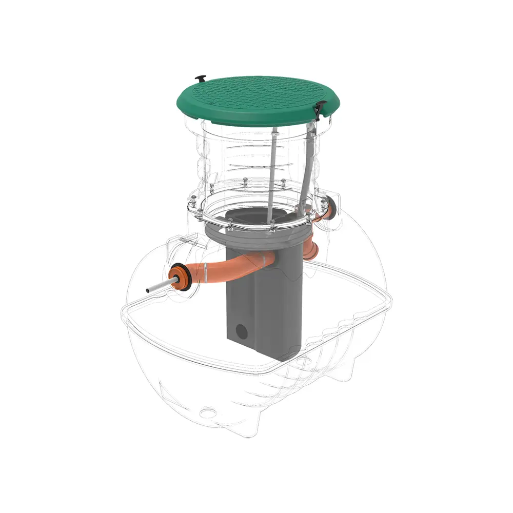 Септик трехкамерный Rostok Ground 3 Pro 1200 литров 420 л/сутки STLM-2120997 - Вид №3