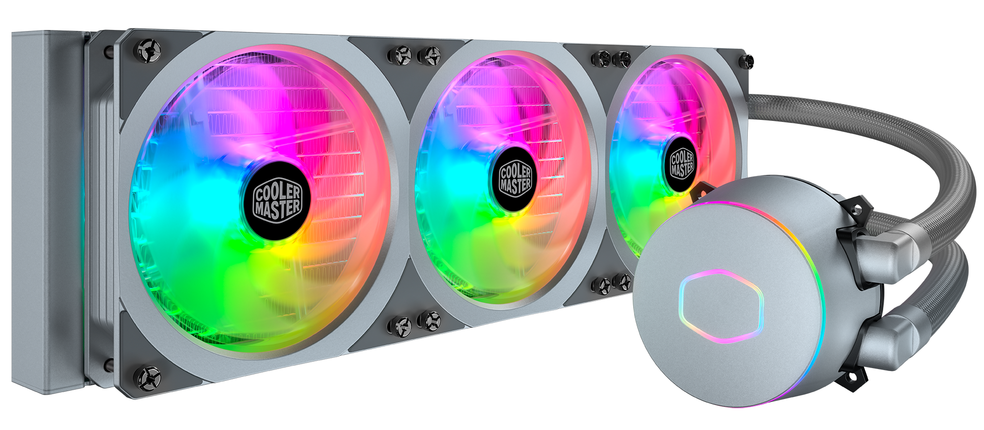 MLY-D36M-A18PA-R1 masterliquid ml360p silver edition argb Cooler Master Santreyd  - Вид №11