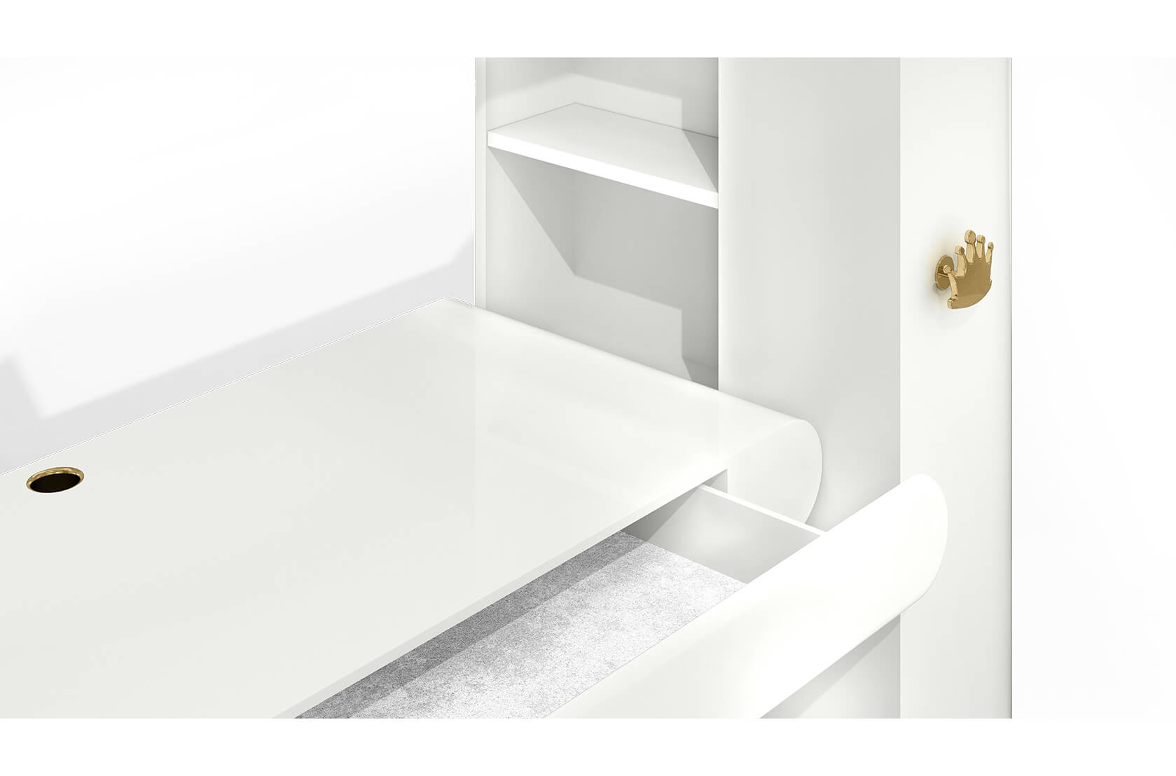 CIST365 Детский туалетный столик Короли и королевы Circu  - Вид №5