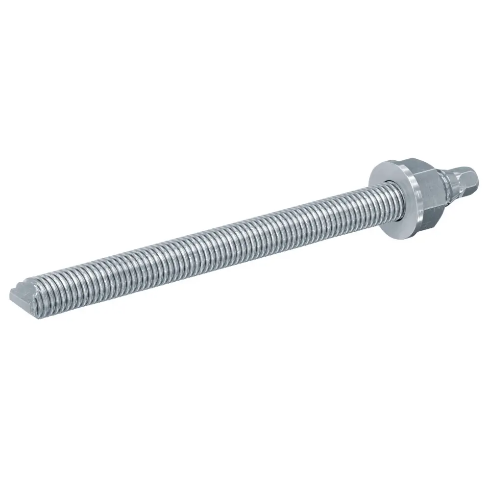 Шпилька Fischer RG M12x220 мм класс прочности 6.8, оцинкованная, 10 шт STLM-2106736 - Вид №1