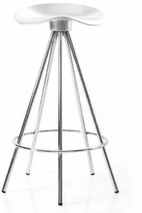 BD Barcelona Design Алюминиевый барный стул на козлах Jamaica