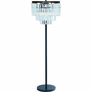 Торшер Divinare Nova 3001/01 PN-6 DIVINARE ЭЛИТНЫЕ 081277 Прозрачный;черный