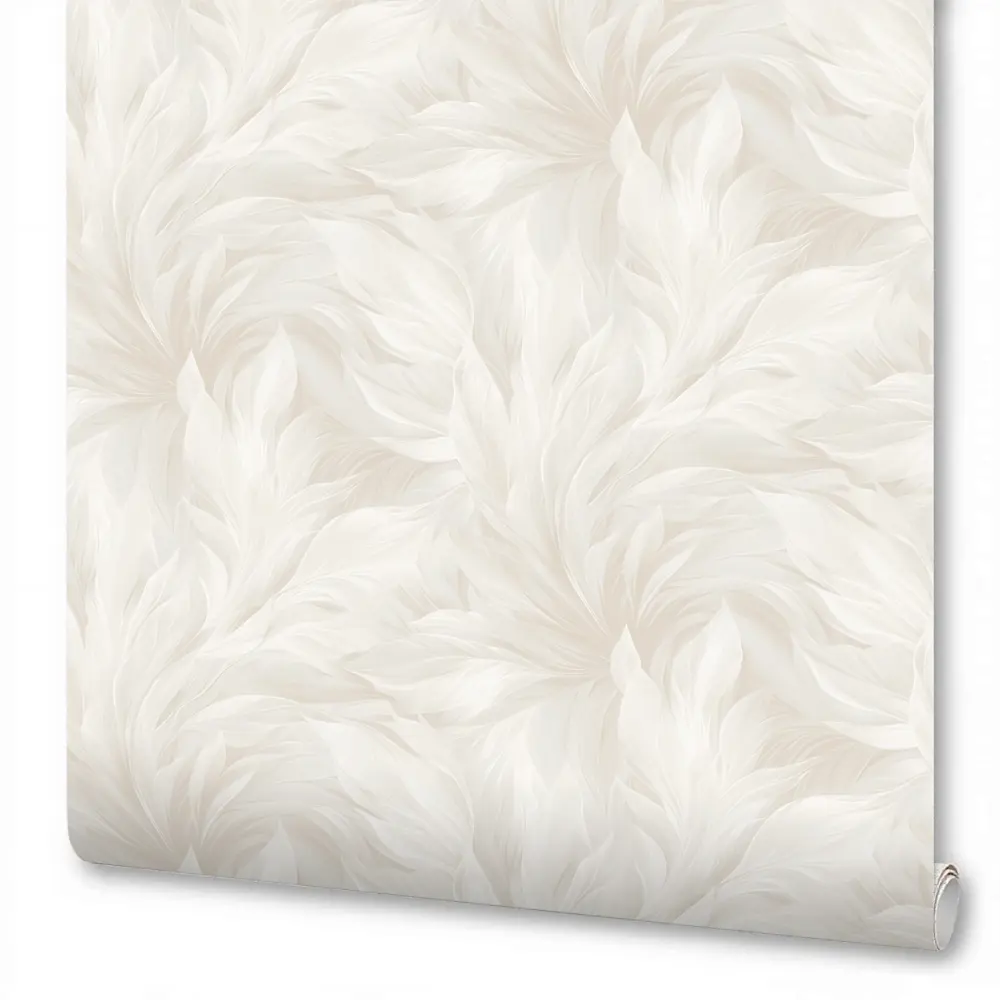 Обои флизелиновые New Age Rio бежевые с растительным орнаментом 89433215 STLM-1564727