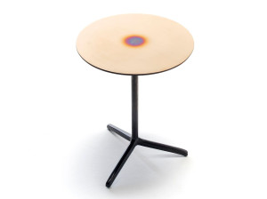 Высокий бронзовый журнальный столик