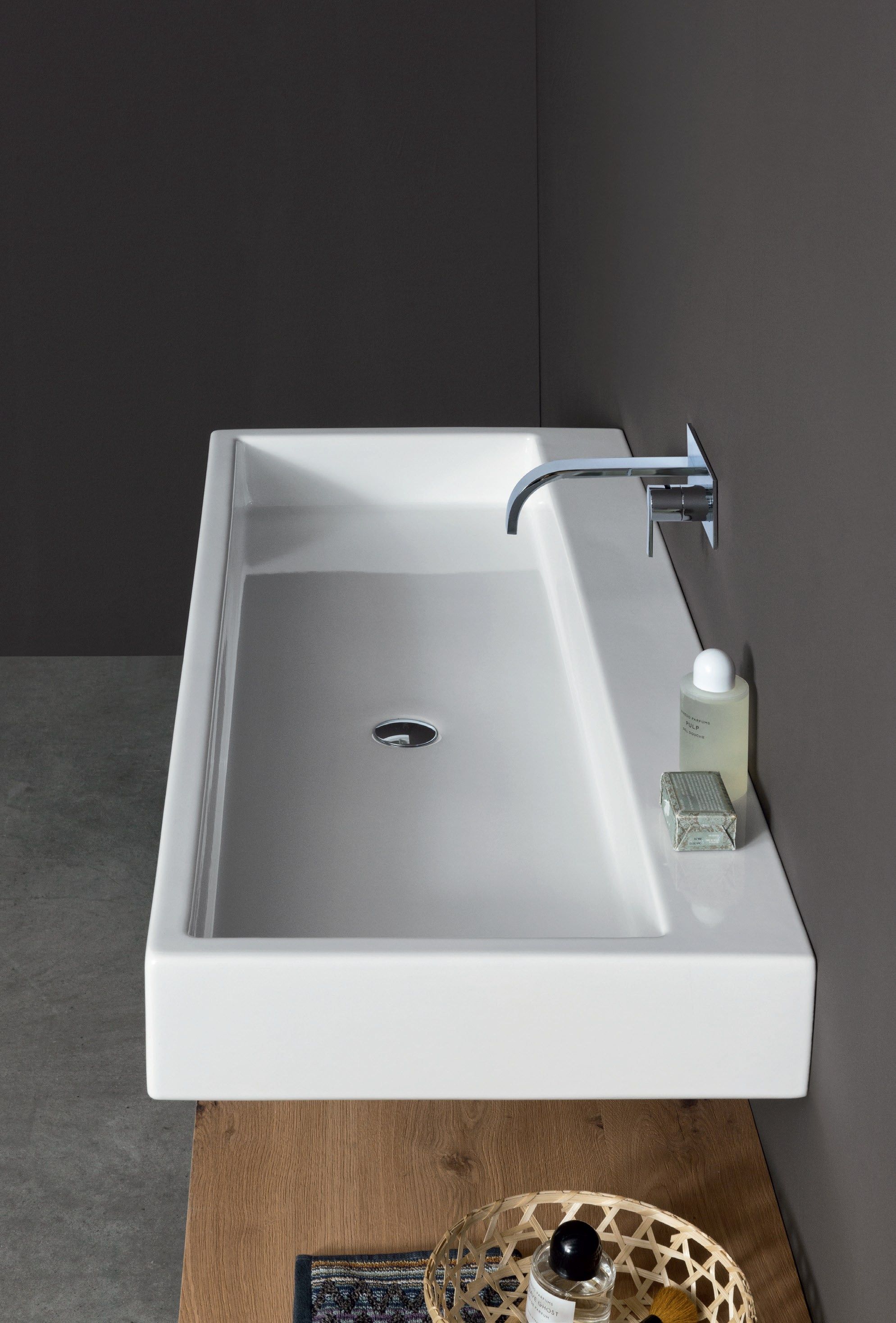 Керамическая прямоугольная раковина Nic ARCH-00032450 - Вид №1