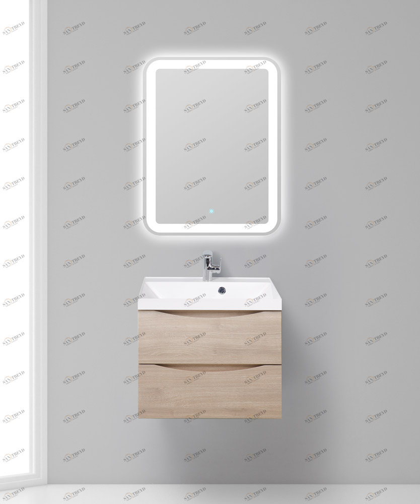 Мебель для ванной BelBagno MARINO-600-2C-SO-RG-P 