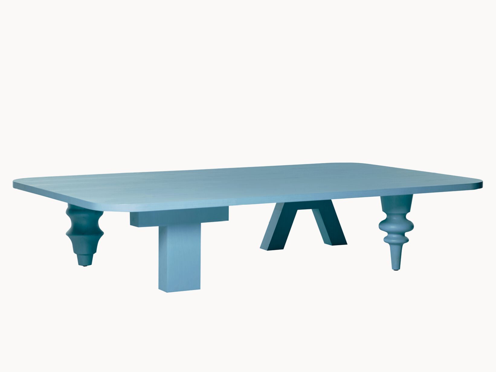 Прямоугольный журнальный столик из МДФ для гостиной BD Barcelona Multileg ARCH-00125488 - Вид №16