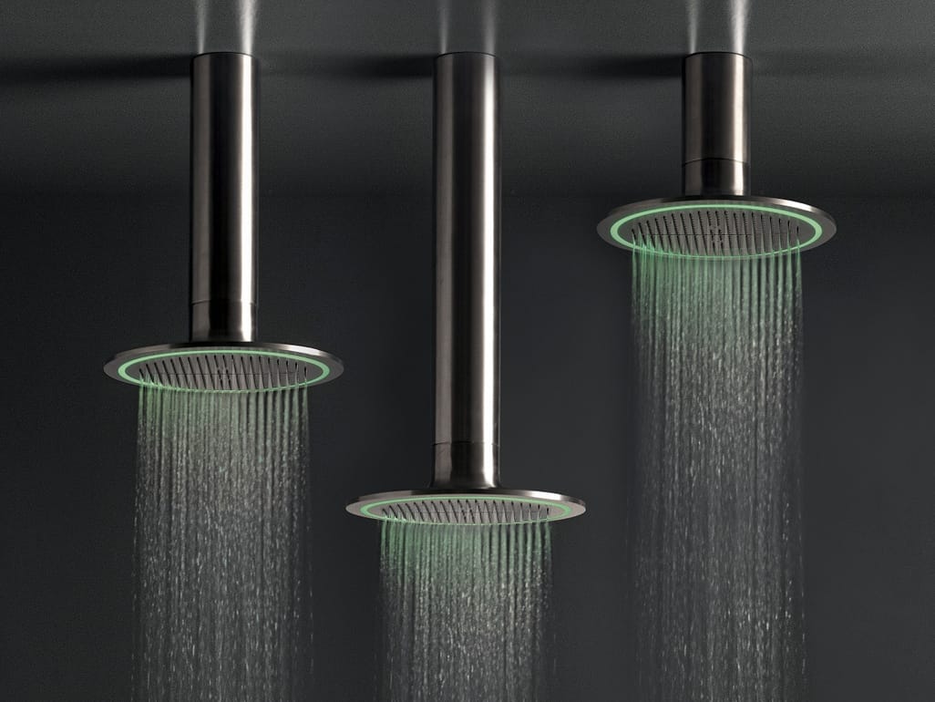 Светодиодная душевая головка из нержавеющей стали Zazzeri JK21 ARCH-00005814