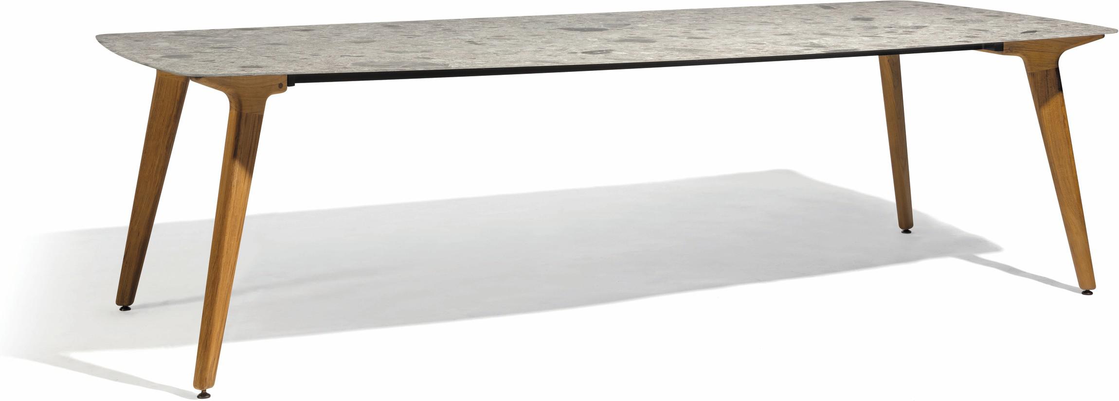 MNST964 Обеденный стол teak 264см x 118см Manutti Torsa