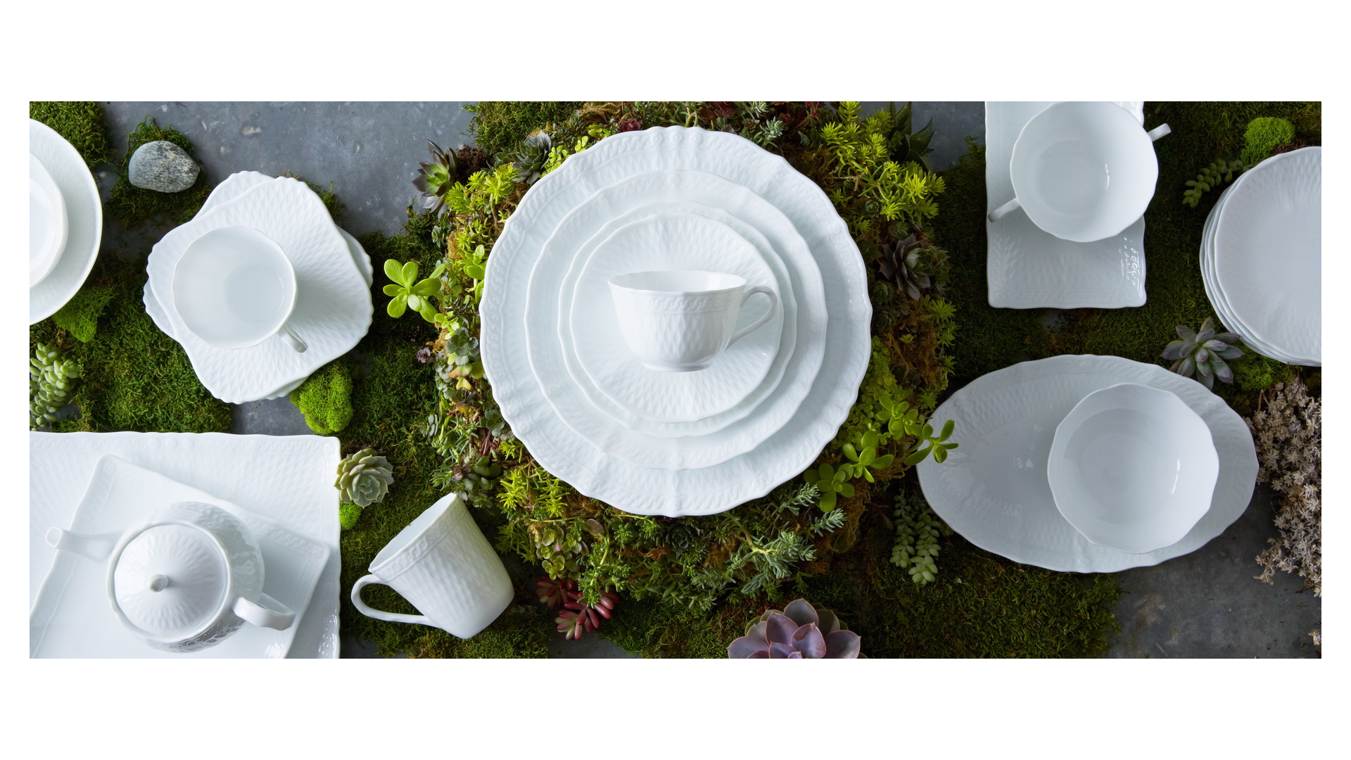 10665330 Noritake Набор тарелок десертных Noritake Шер Бланк 17см, фарфор, 6шт Фарфор  - Вид №2