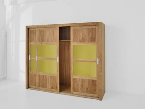 Vitamin Design Шкаф из массива дерева с раздвижными дверьми