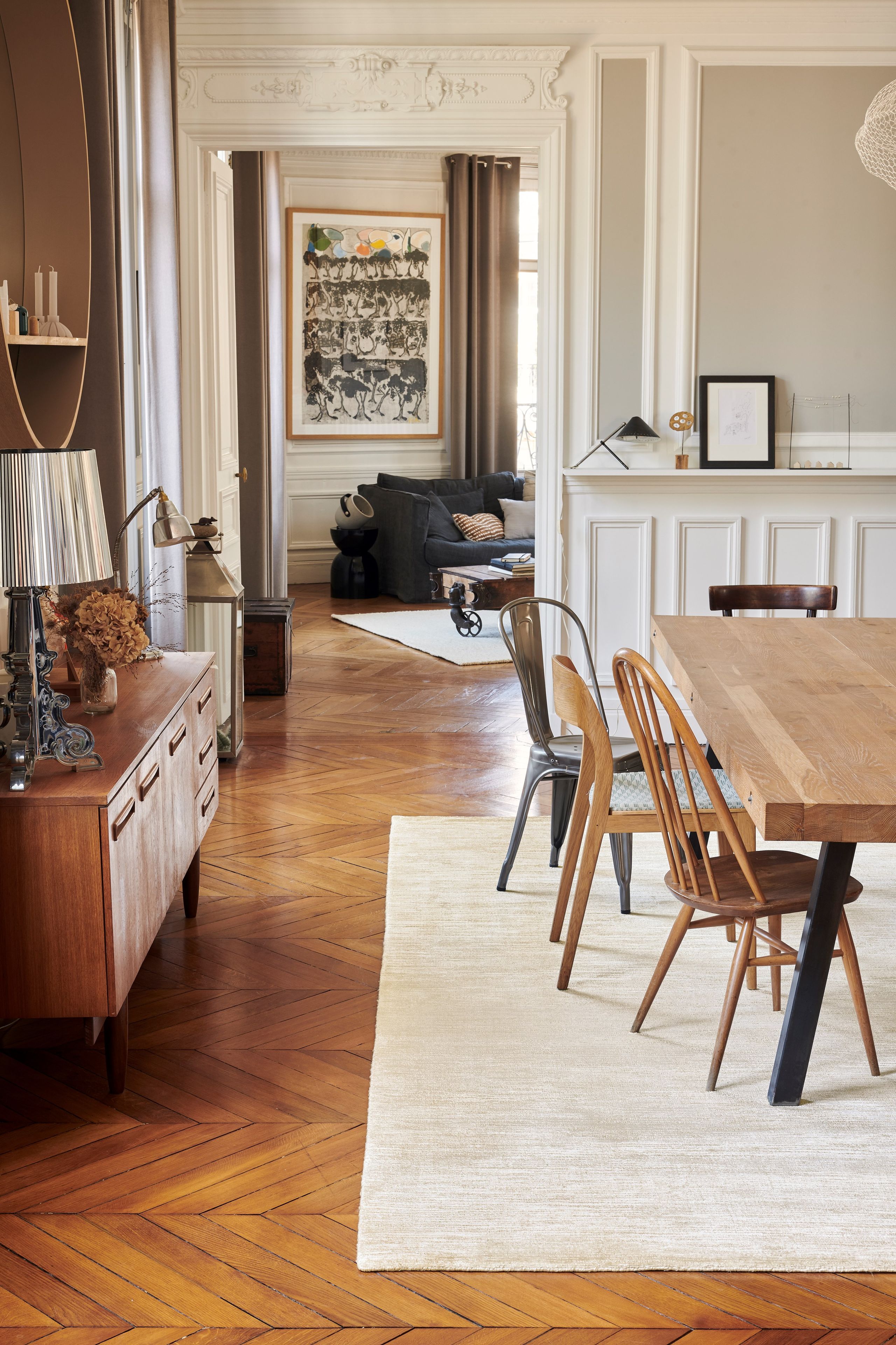 Прямоугольный однотонный ковер ручной работы Toulemonde Bochart Studio TB ARCH-00096051 - Вид №4