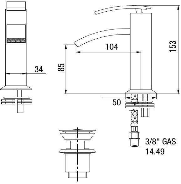 Jacuzzi Glint 0IQ00088JA01  - Вид №2