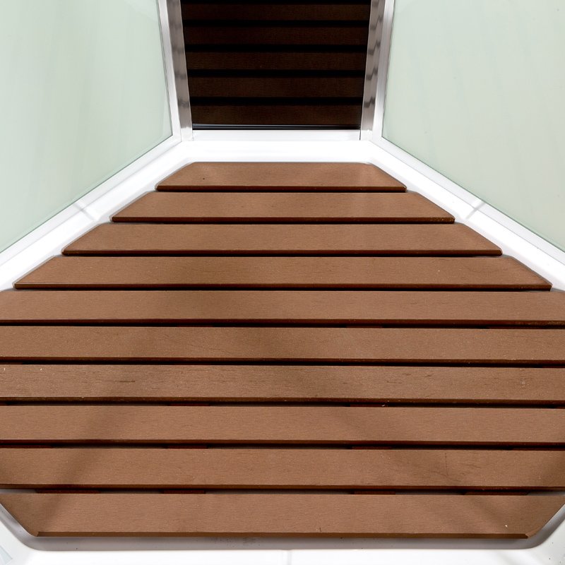 L 801 с гм. и эл. BLACK Душевая кабина DETO Серия L Z900 VOGUE (меняющая прозрачность) - Вид №13