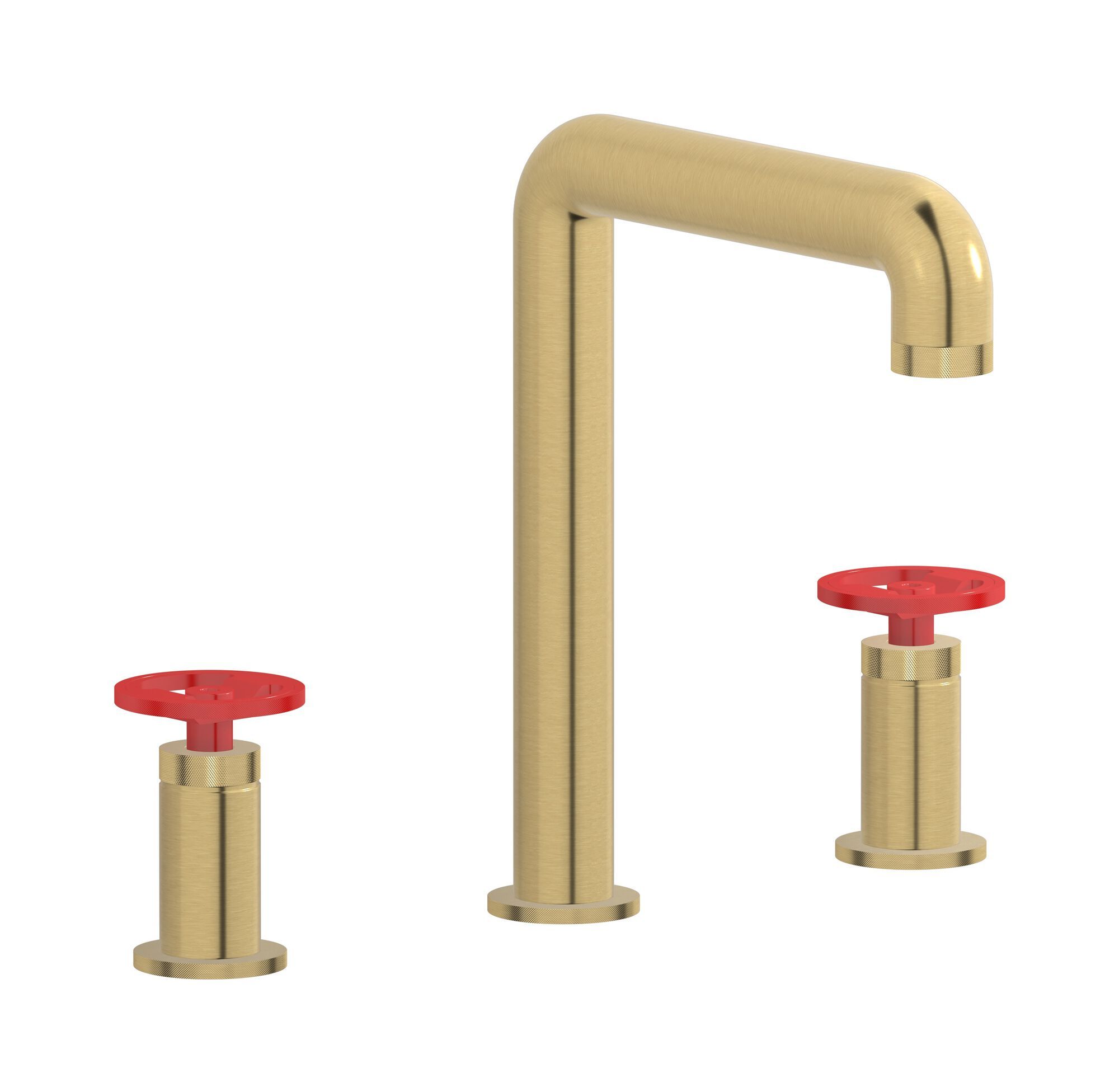 Смеситель для раковины с 3 отверстиями для пола с автоматическим сливом IB Bold ARCH-00028947 - Вид №17