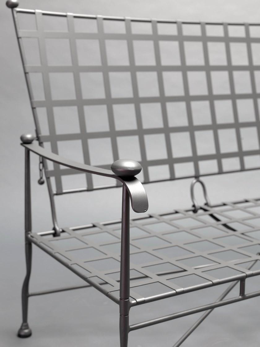 OFFICINACIANI Садовый диван из железа Intreccio Gf4004so  - Вид №1