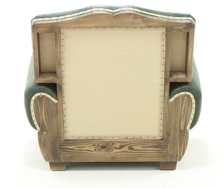 CREARTE COLLECTIONS Кожаное кресло с подлокотниками  6  - Вид №3