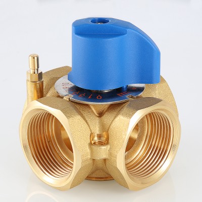 VT.MIX04.G.06 Четырехходовой смесительный клапан Valtec 1"  - Вид №1