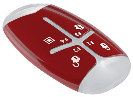 INIM ELECTRONICS Двухсторонний радиоключ с 4 кнопками в современном дизайне Air 2 sun-id-1356361 - Вид №1